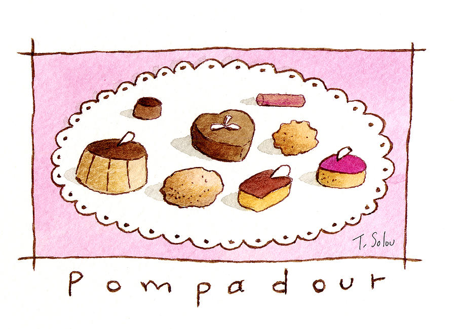 900x650 pompadour pastry shop drawing - Pastry Drawing