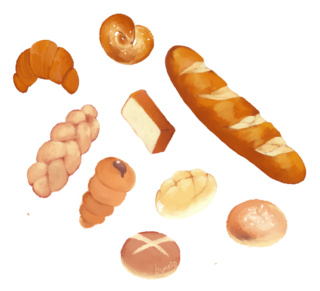 320x291 pastry drawings on paigeeworld pictures of pastry - Pastry Drawing