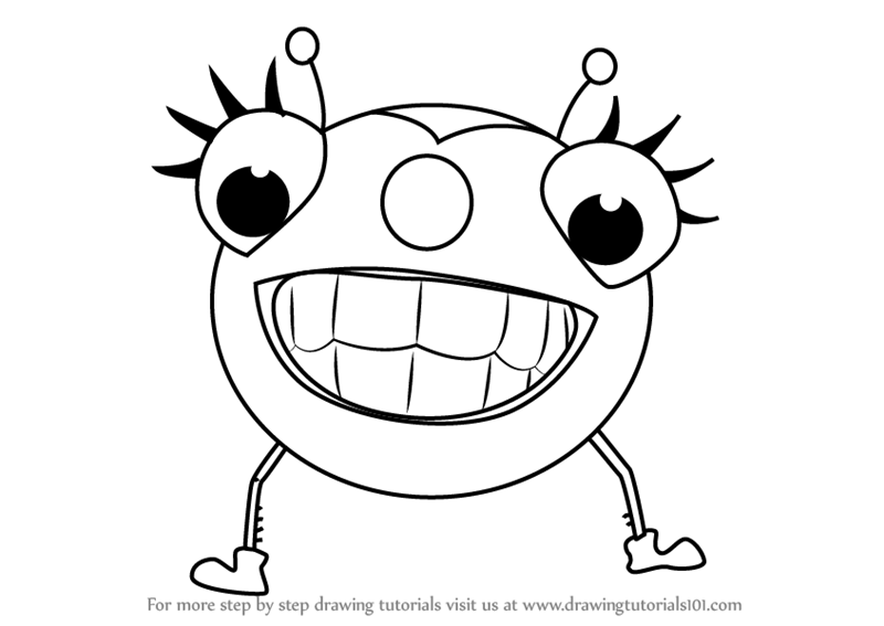 800x567 learn how to draw bounce from miss spider's sunny patch friends - Patch Drawing