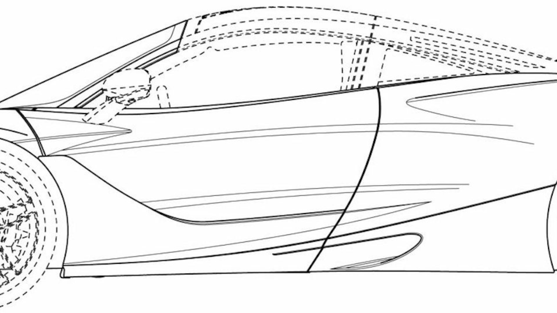 1920x1080 mclaren spider shows off in patent drawings - Patent Drawings
