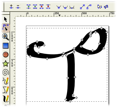 396x363 Inkscapepath Drawing Tools - Path Drawing