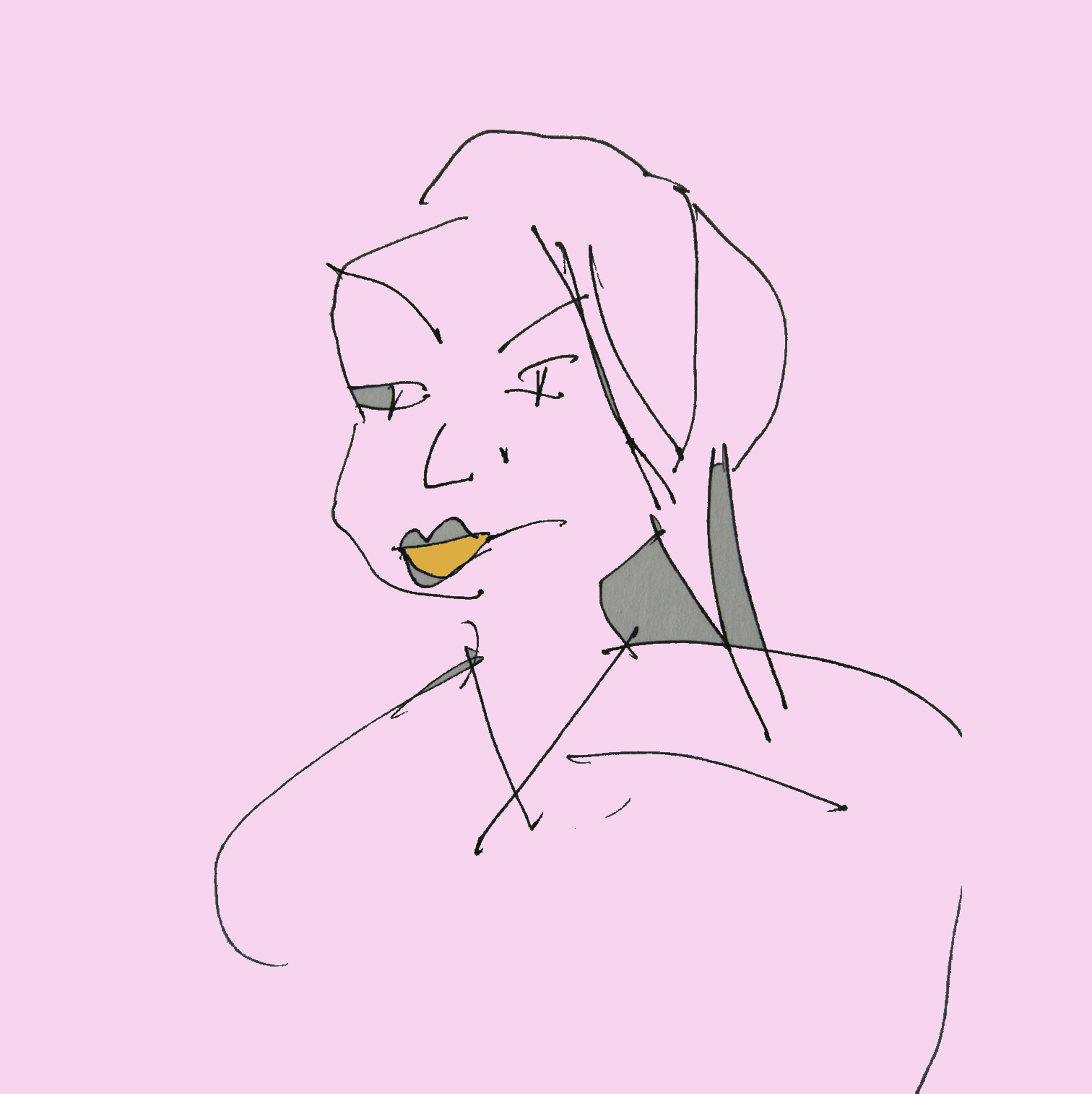 3000x3006 Art Every Day Number Illustration Drawing Patience - Patience Drawing