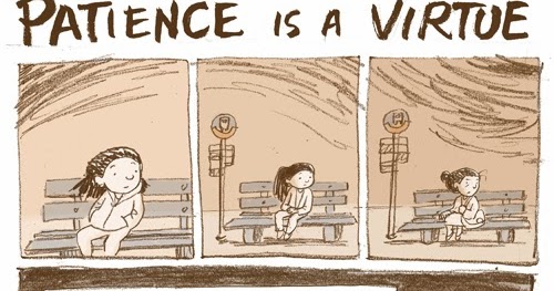 500x263 Patience Is A Virtue - Patience Drawing