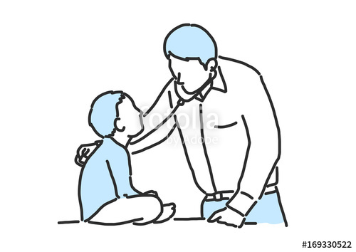 500x354 a doctor is giving treatment to a patient line drawing hand - Patient Drawing