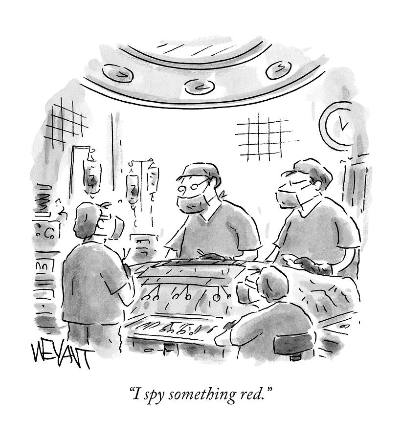 822x900 surgeons operate on a patient drawing - Patient Drawing