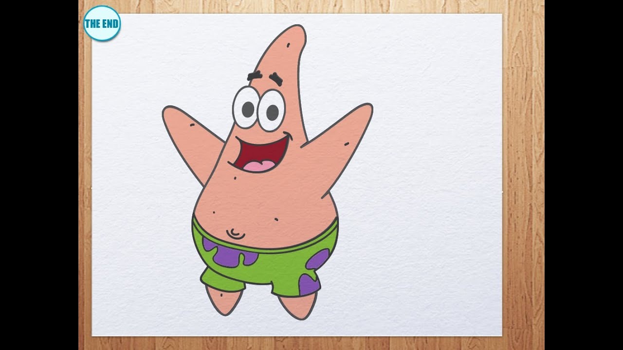 1280x720 how to draw patrick - Patrick Drawing