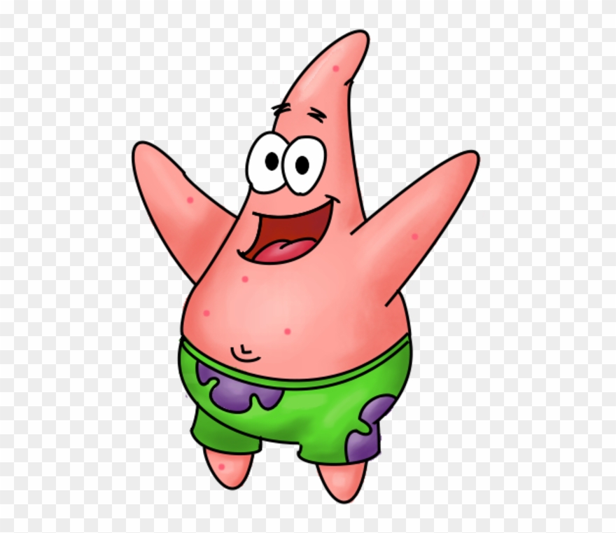 880x761 spongebob and patrick clipart png download - Patrick Star Drawing