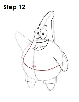 300x388 Home - Patrick Star Drawing