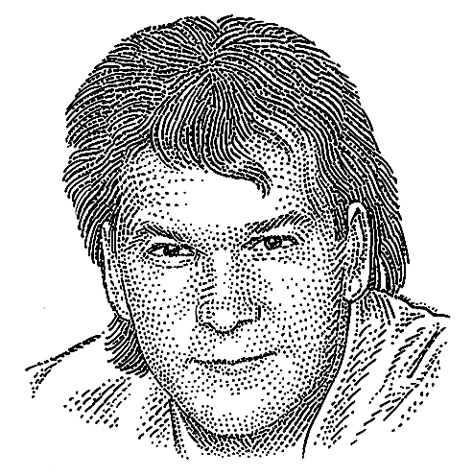 473x476 Swayze - Patrick Swayze Drawing
