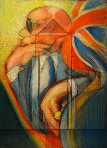 375x520 true blue drawing - Patriotic Drawing