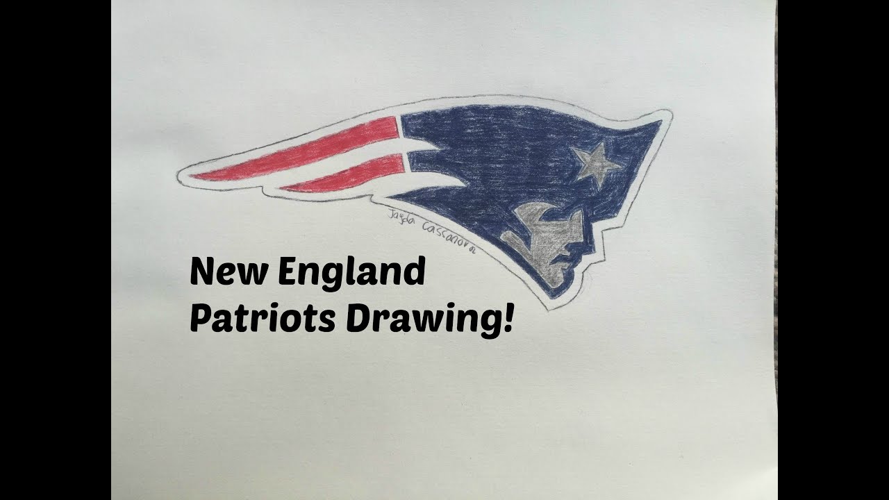 1280x720 new england patriots logo drawing - Patriots Logo Drawing