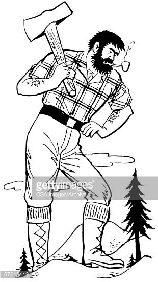 310x552 paul bunyan drawing - Paul Bunyan Drawing