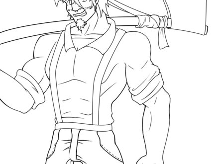 440x330 images of paul bunyan coloring sheet - Paul Bunyan Drawing