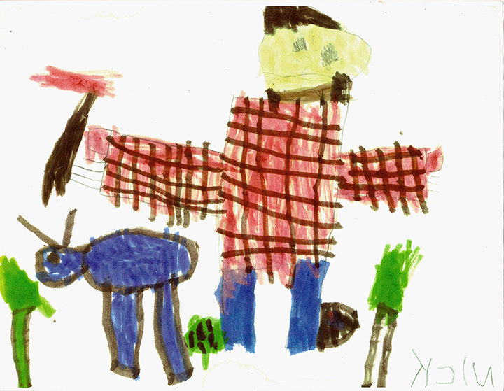 720x559 in the shadow of paul bunyan - Paul Bunyan Drawing