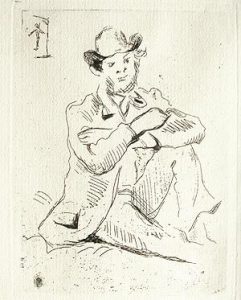 241x300 paul drawings and etchings - Paul Cezanne Drawings