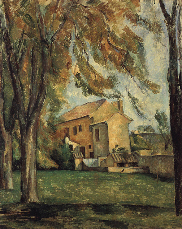 588x736 discovery an unrecorded drawing - Paul Cezanne Drawings