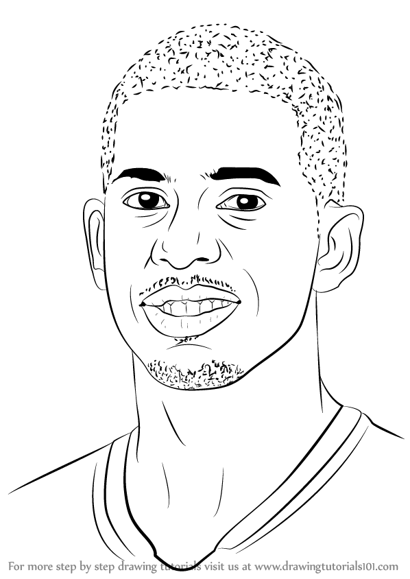 598x844 learn how to draw chris paul - Paul Drawing
