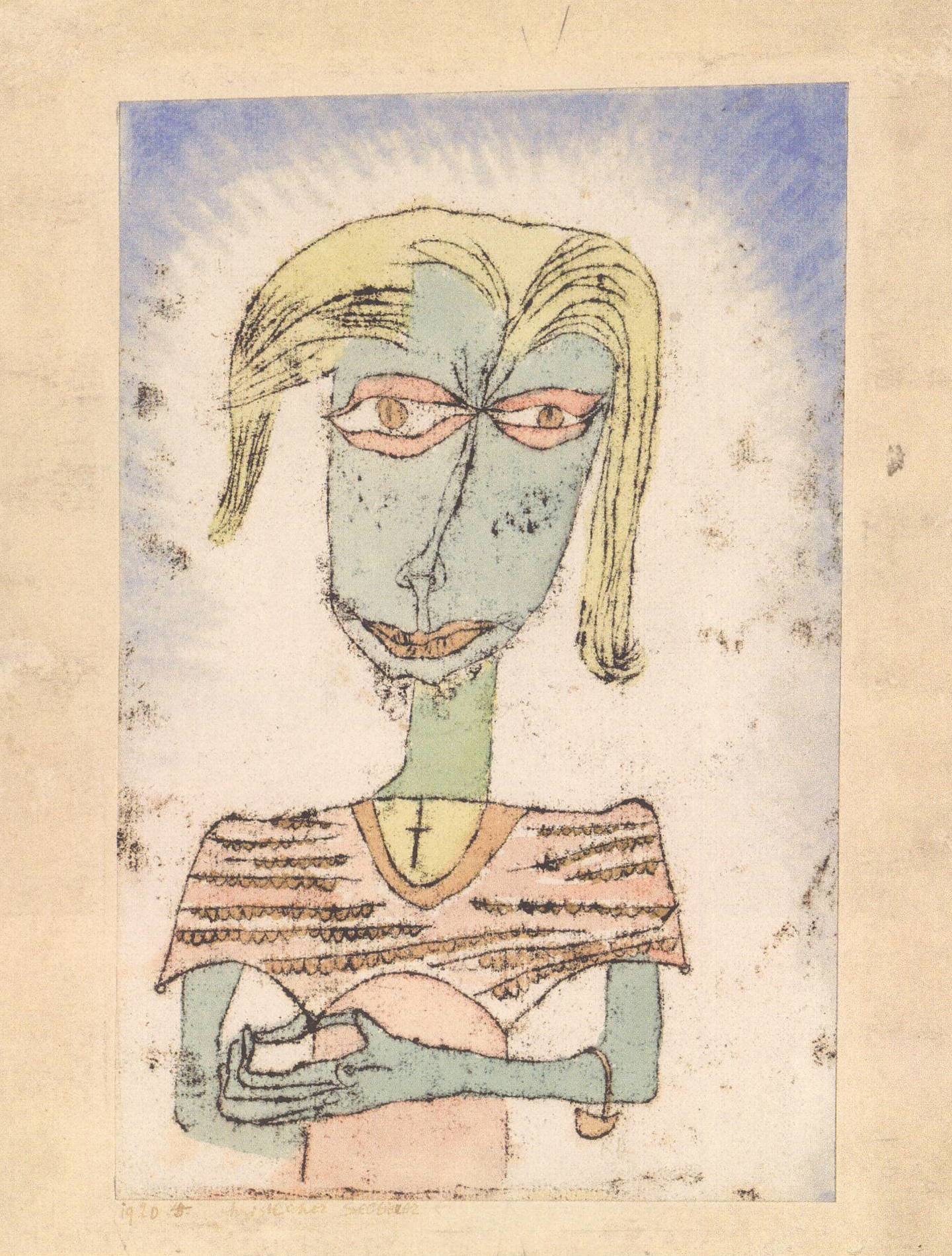 1440x1899 paul klee's oil transfer drawings fieldnotes - Paul Klee Drawings