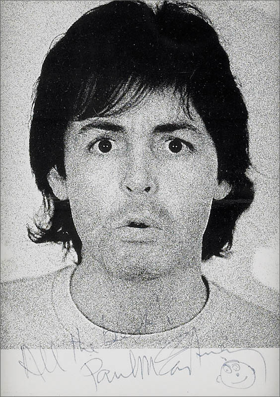 564x800 Lot Detail - Paul Mccartney Drawing