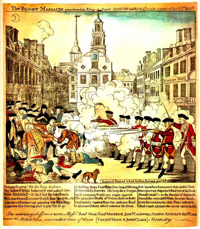 648x741 Boston History Blog - Paul Revere Drawing
