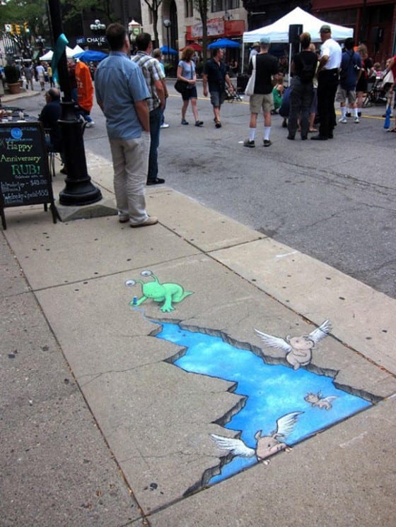 Pavement Drawing