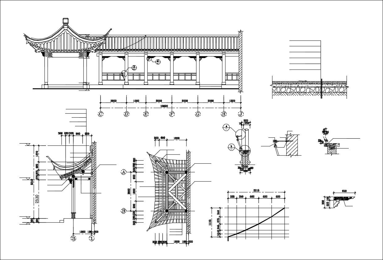 1240x842 chinese architecture cad drawings chinese pavilion,garden - Pavilion Drawings