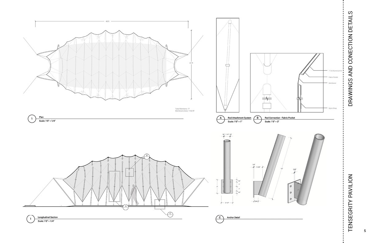 1224x792 tensegrity pavilion - Pavilion Drawings