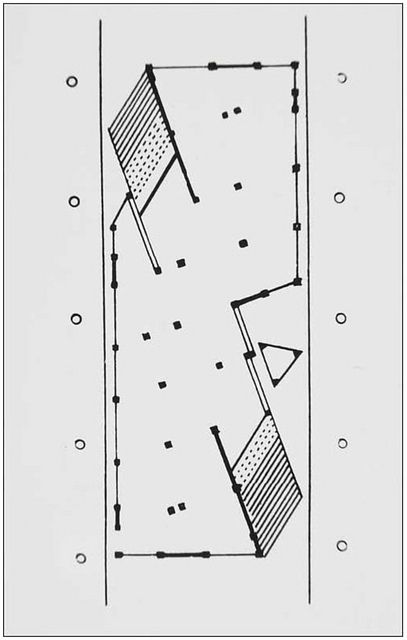 407x640 the soviet pavilion in paris, architectural images - Pavilion Drawings