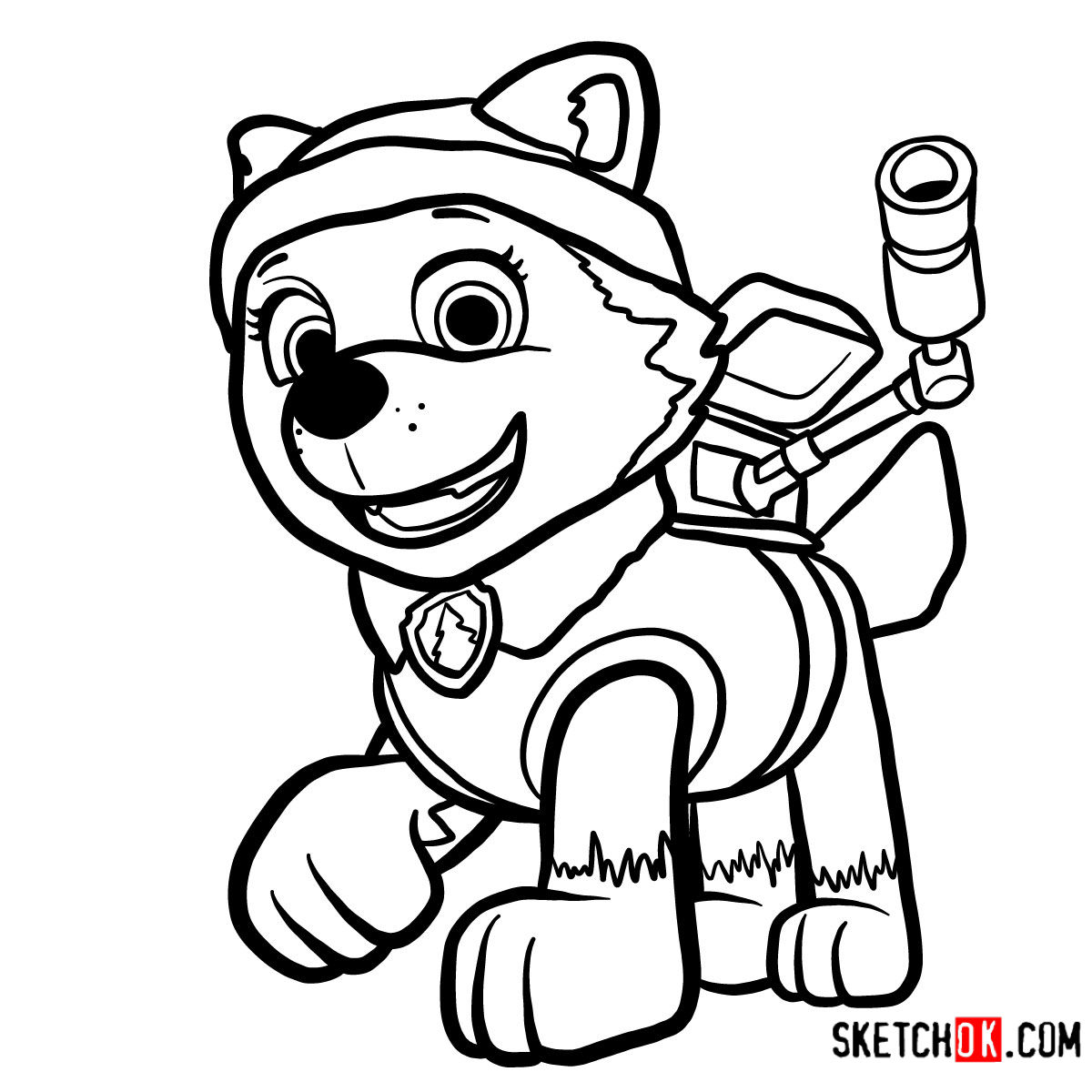 Paw Patrol Drawing at Explore collection of Paw