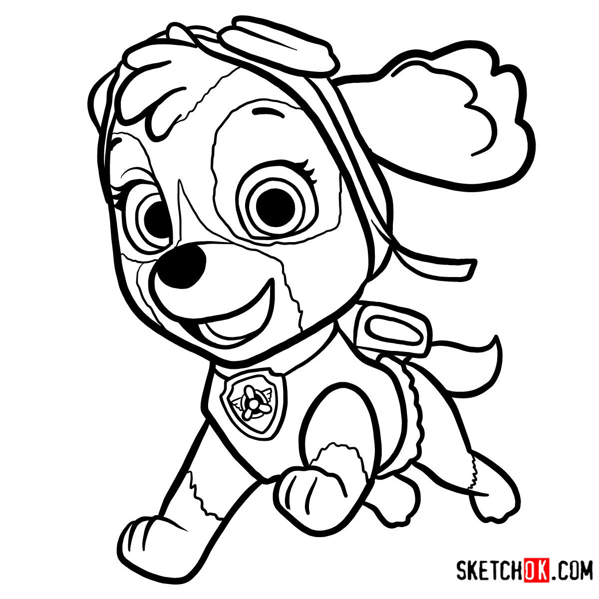 Paw Patrol Drawing at Explore collection of Paw
