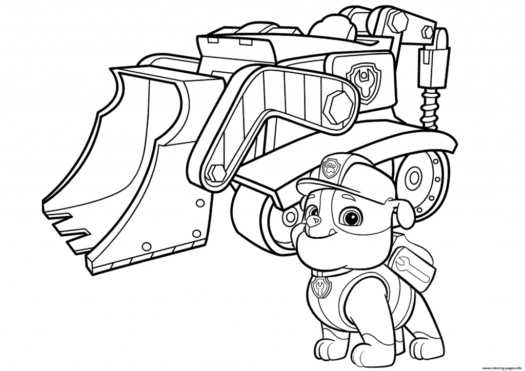 1024x724 coloring pages peaceful design ideas paw patrol color free - Paw Patrol Drawing Games