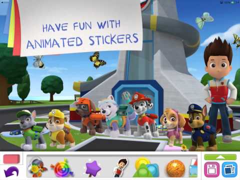 480x360 paw patrol draw play - Paw Patrol Drawing Games