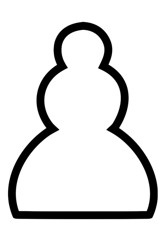 531x750 coloring - Pawn Drawing