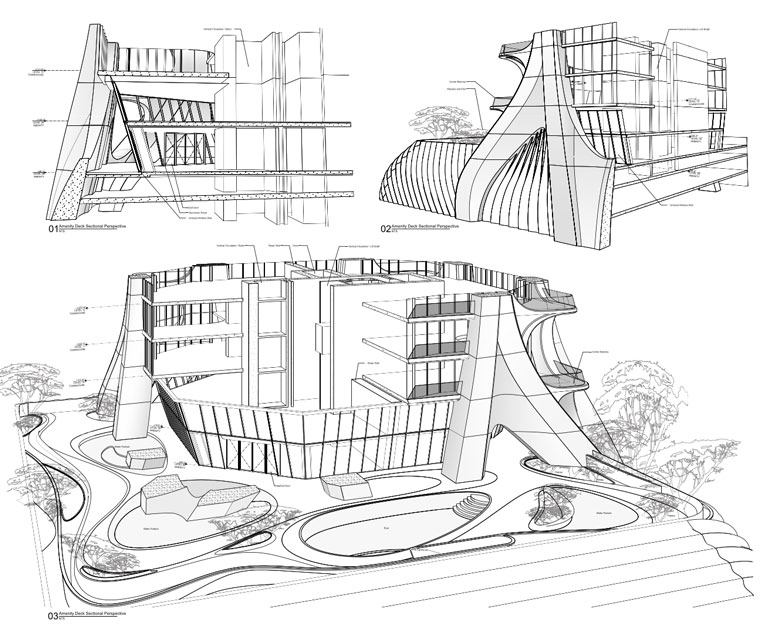 770x624 exclusive drawings of zaha hadid's one thousand museum - Pbs Drawing