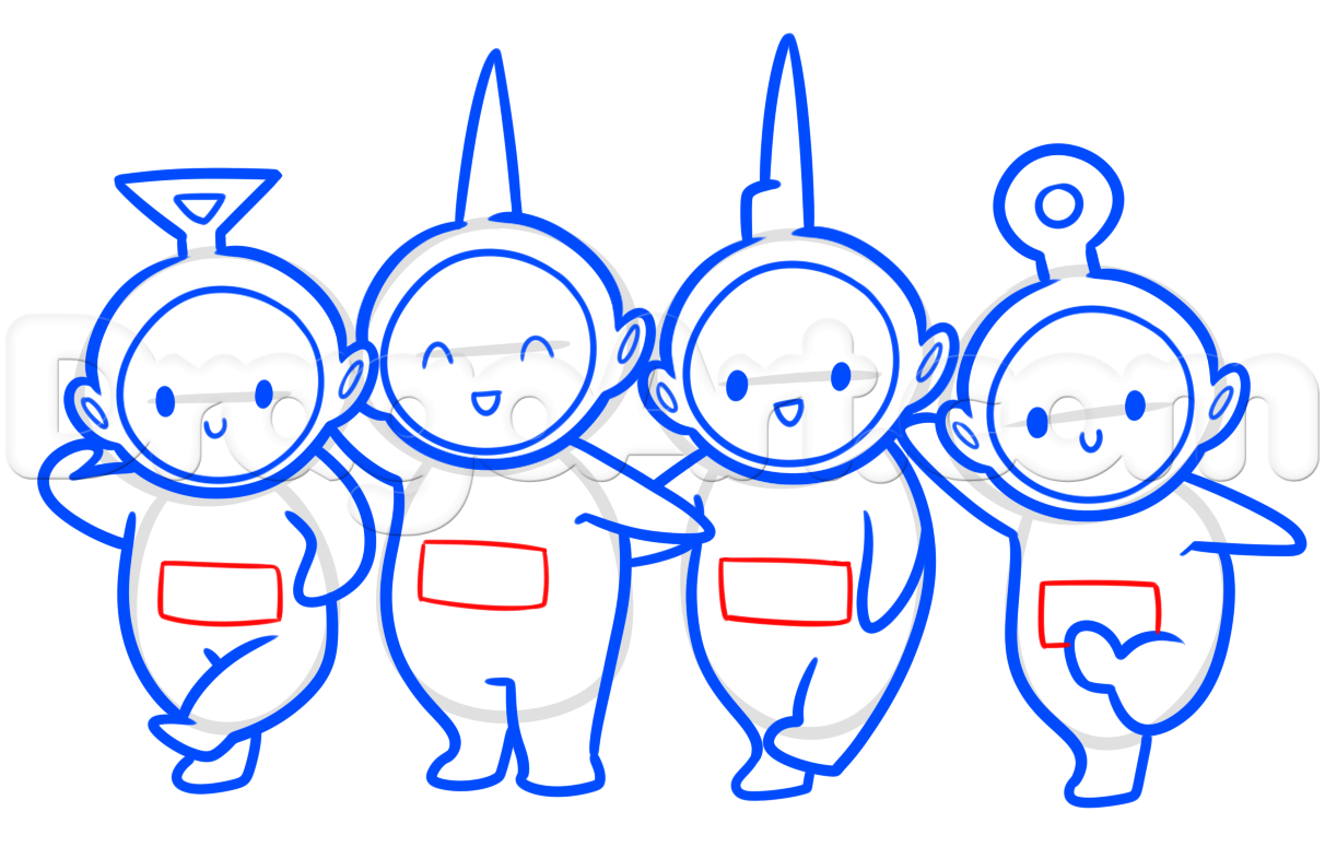 1212x775 draw teletubbies, chibi teletubbies, step - Pbs Drawing