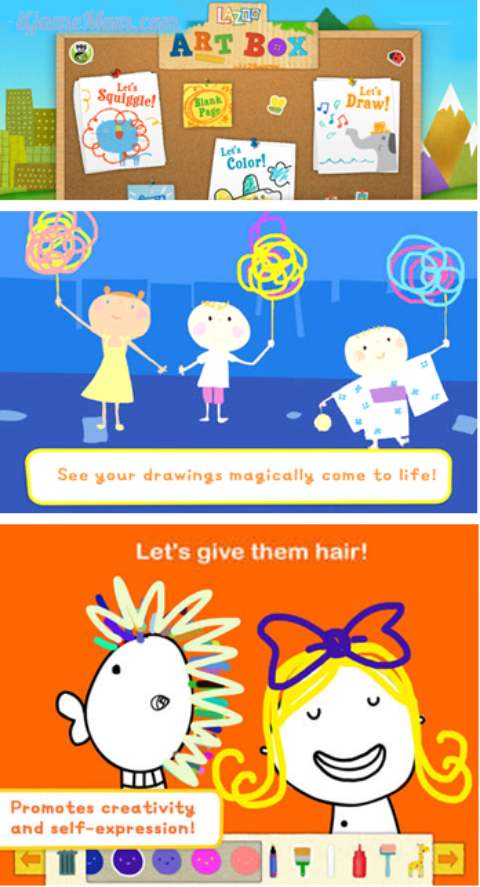 480x887 Lazoo Art Box - Pbs Kids Drawing