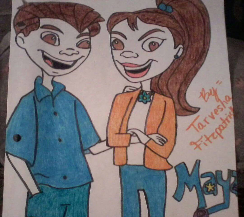948x843 maya and miguel from pbs kids drawing - Pbs Kids Drawing