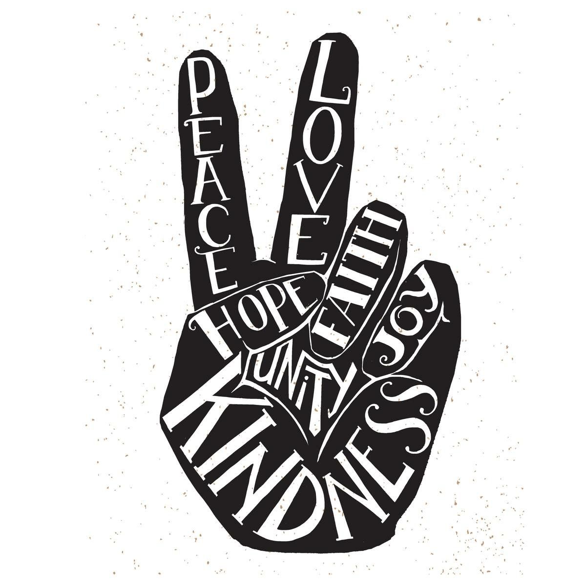 1200x1200 nation drawing peace love and understanding for free download - Peace And Love Drawings