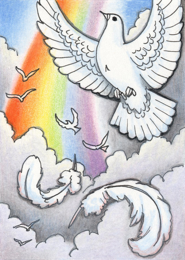 642x900 Peace Drawing - Peace Drawing