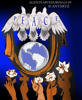 262x320 agente artehormiga world peace drawing - Peace Drawing