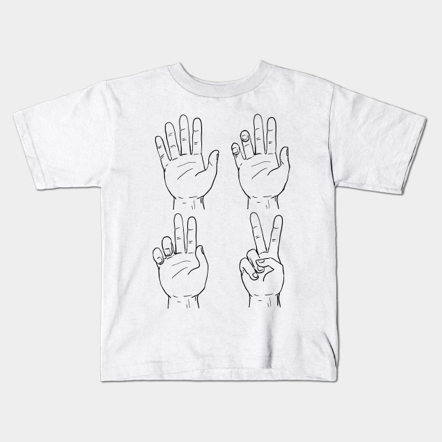 630x630 victory or peace hand sign drawing - Peace Hand Sign Drawing
