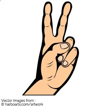 335x355 download hand sign for peace - Peace Hand Sign Drawing
