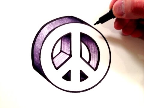 480x360 how to draw a peace sign - Peace Sign Drawing