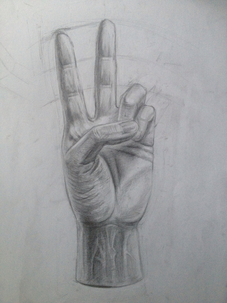 Peace Sign Hand Drawing at Explore collection of