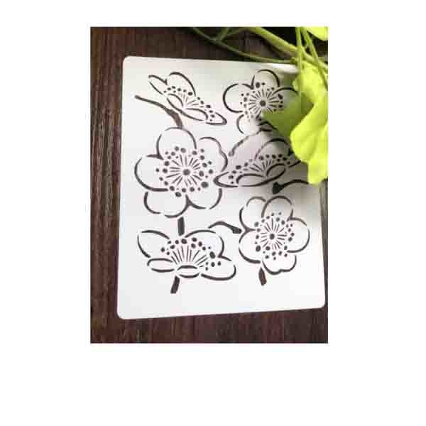 600x600 peach blossom scrapbooking tool card diy album masking spray - Peach Blossom Drawing