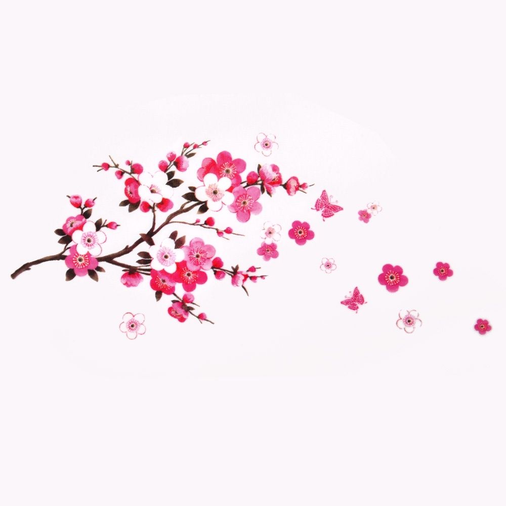 1000x1000 peach blossom flower drawing - Peach Blossom Drawing