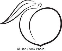 238x194 Peach Drawing Black And White - Peach Drawing