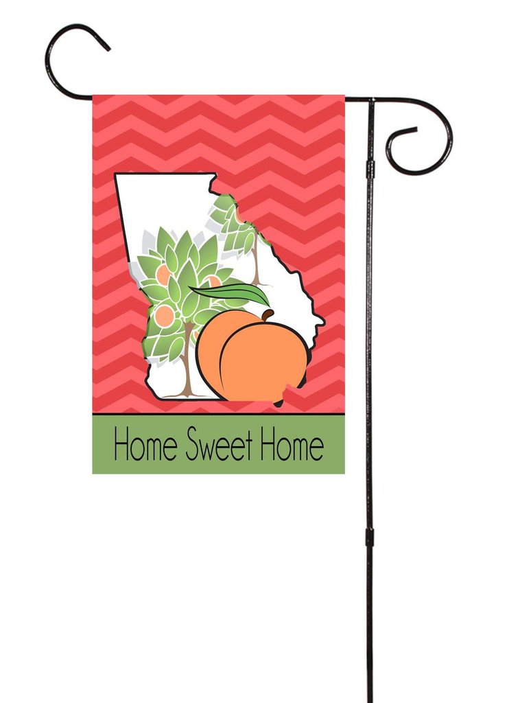 739x1024 Georgia - Peach Tree Drawing