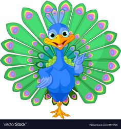 236x253 cute cartoon baby peacock peacock cartoon stock photos - Peacock Cartoon Drawing