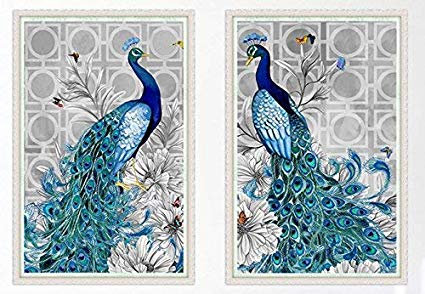 425x294 Diamond Embroidery Peacock Cross Stitch Diamond Painting - Peacock Drawing